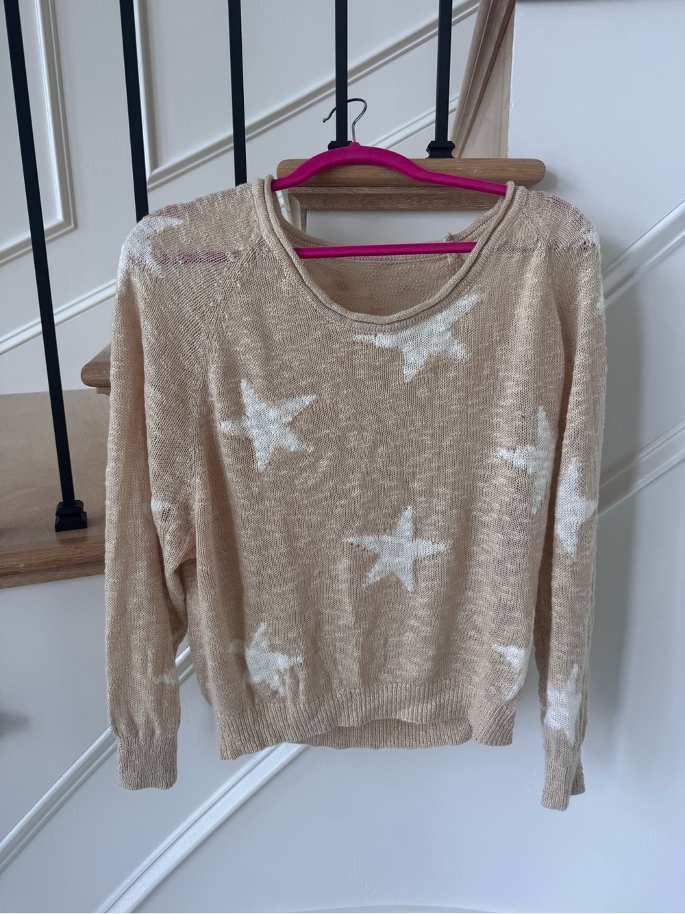 Star knit long sleeve